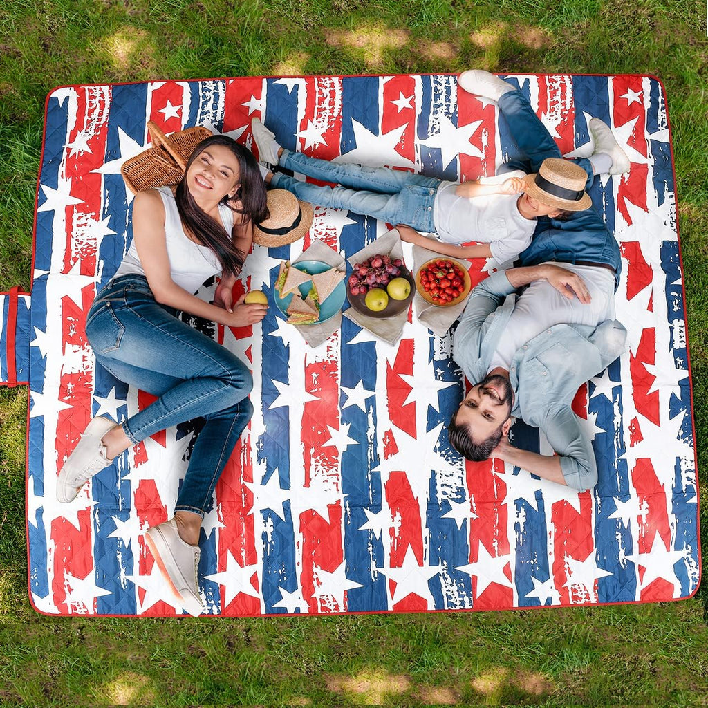 Navy Waterproof Sherpa Fleece Stadium Throw Blanket M147855