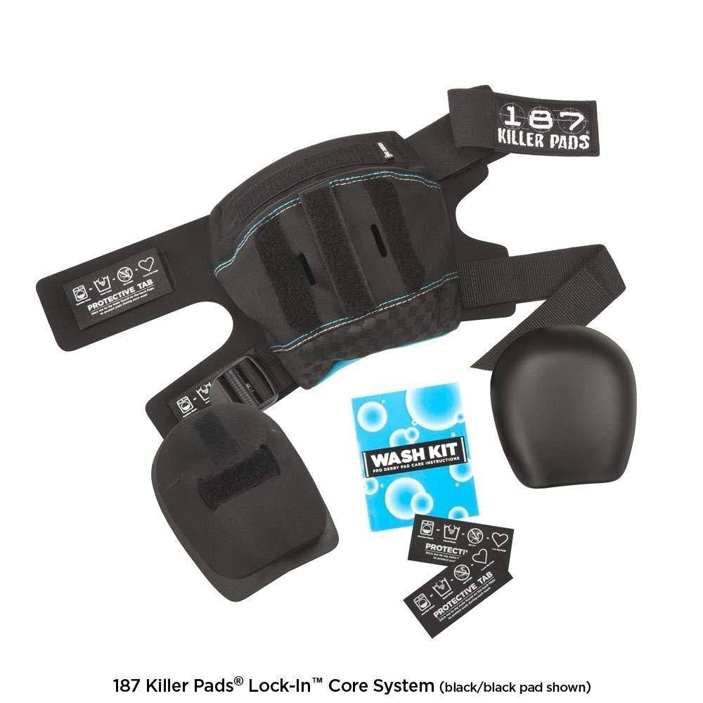 Black Pro Derby Knee Pads I921
