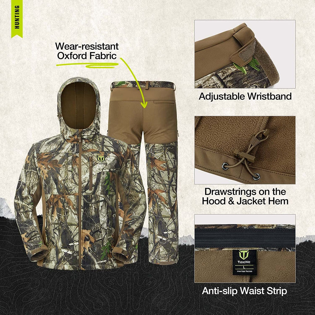 Hunting Jacket and Pants with Fleece Lining O659