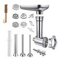 Metal Food Grinder Attachment for KitchenAid Stand Mixers with Sausage Stuffer Tubes N5687
