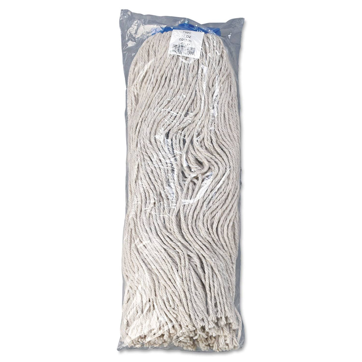Cotton Fiber Mop Head 32oz White 12/Carton Y35422