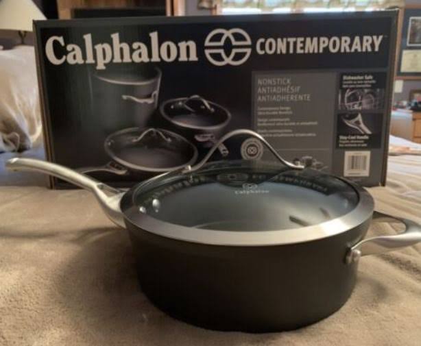 3 Qt Nonstick Covered Saute Pan R4298