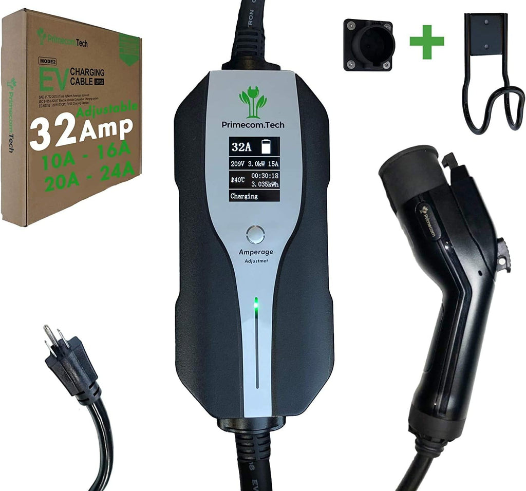 Level 2 Electric Vehicle Charger with 30Ft Cable F559797