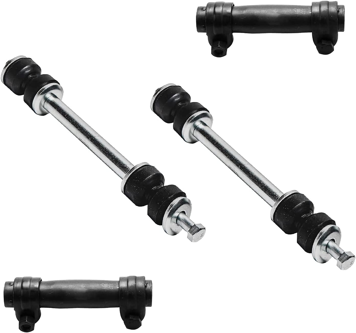 4WD Front Upper Control Arms w/Ball Joints Suspension Kit 15pc Set L74516