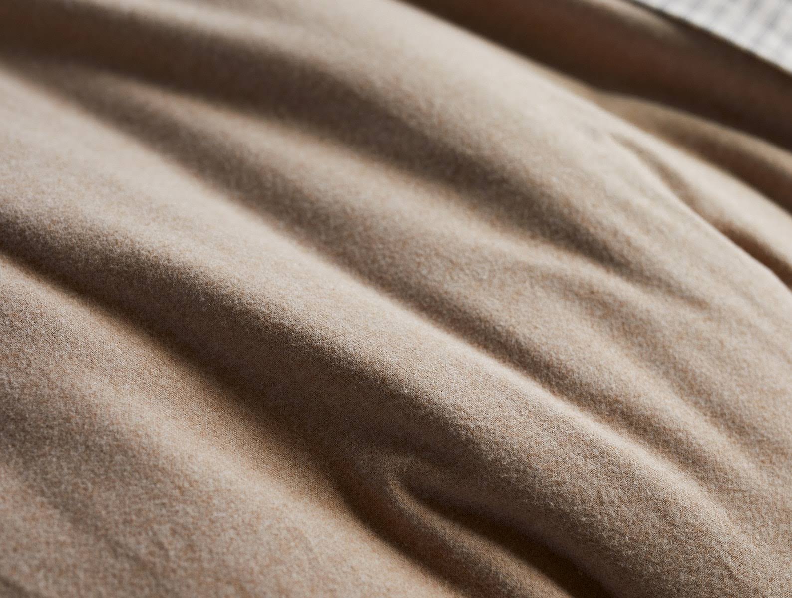 Camel Heather Twin Duvet Cover J91444
