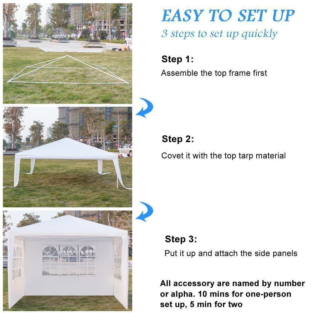 Waterproof 10'x10' Canopy Tent K566