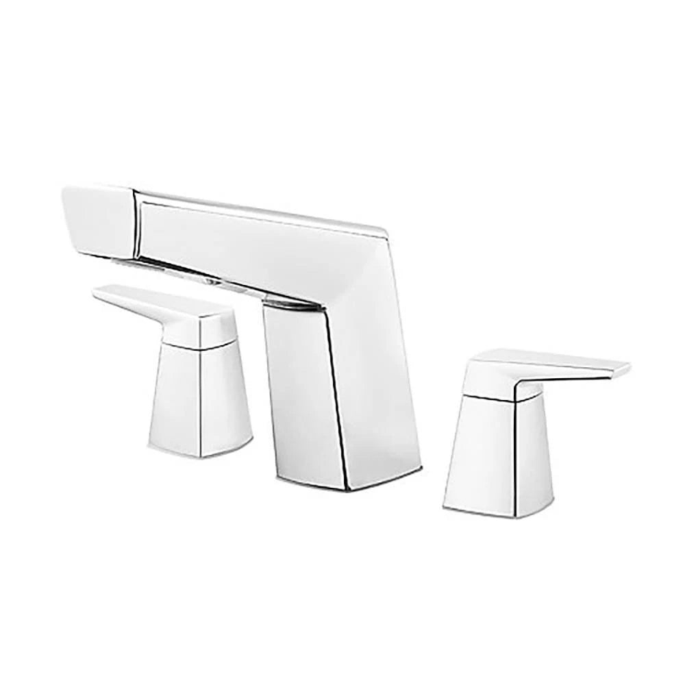 Polished Chrome Two-Handle Roman Tub Trim Z51095