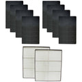 2 HEPA Air Purifier Filters & 8 Carbon Pre Filters K61018
