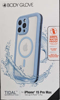 Blue/Clear Waterproof MagSafe Case for iPhone 15 Pro Max M8921