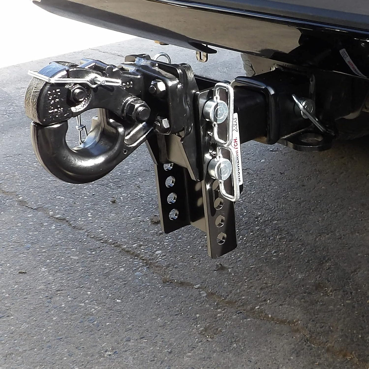 Pintle Hook Drop Ball Mount, Fits 2" Hitch U86682