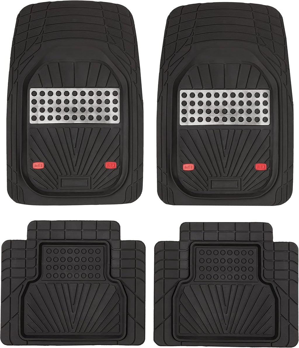 Red SUV Car Automotive Floor Mat 5-Piece Set K108832