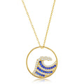 16+2" Necklace 14k Gold Plated Sterling Silver Jewelry Q62130