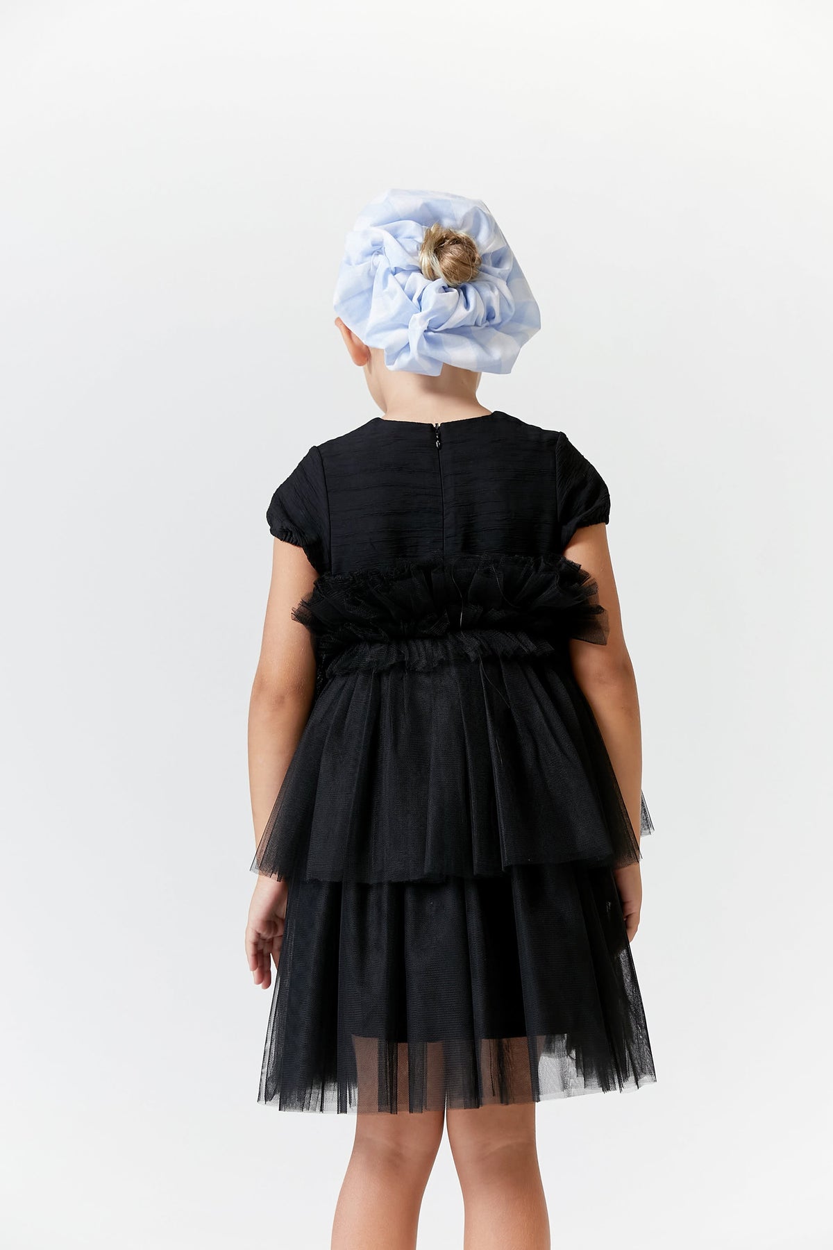 Kipp Tulle Layer Dress - Black