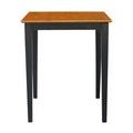 Black / Cherry Counter Height Pub Table X32896
