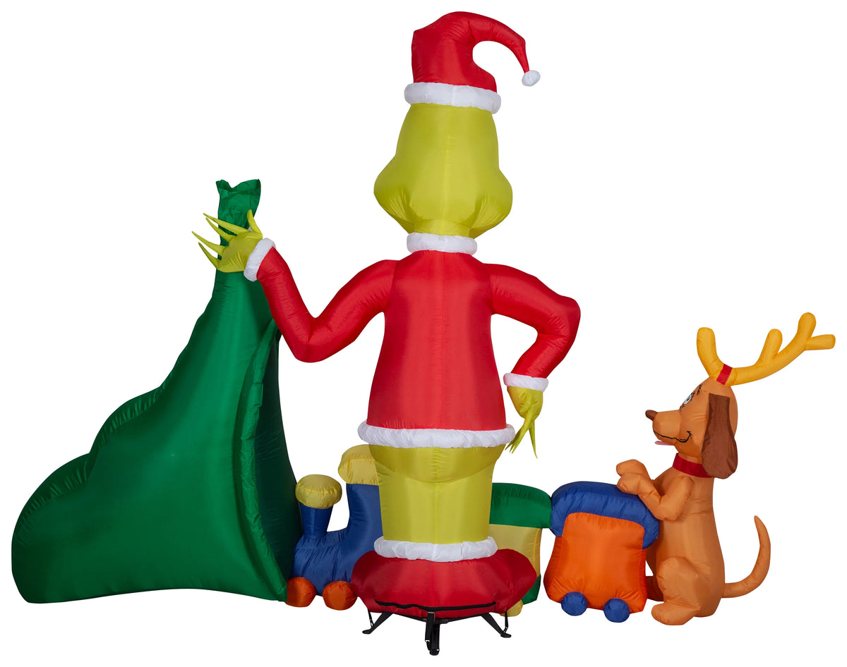 Christmas Airblown Inflatable Scene, 6.5 ft Tall R33440
