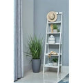 White Ladder Corner Bookcase Y1607