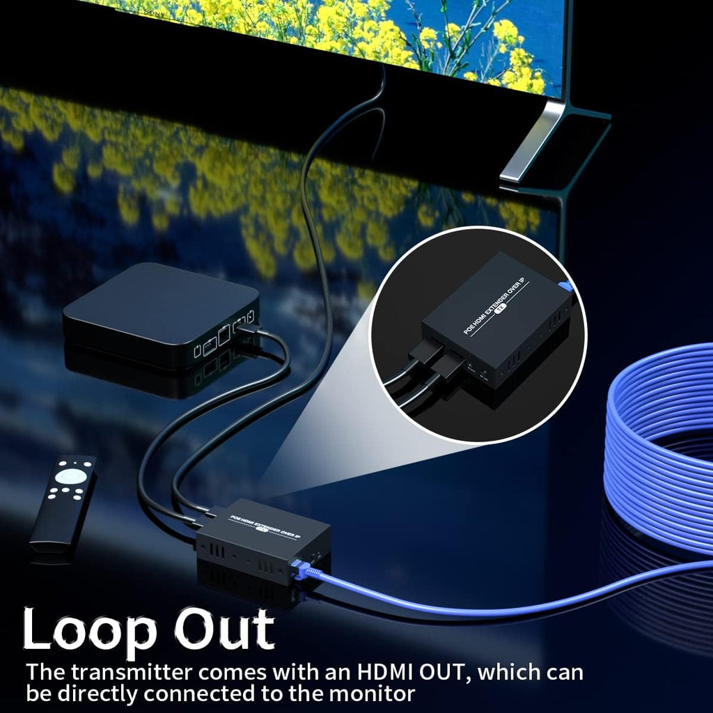 HDMI KVM USB Extender over Ethernet Cat5e/6, 1080p R632874