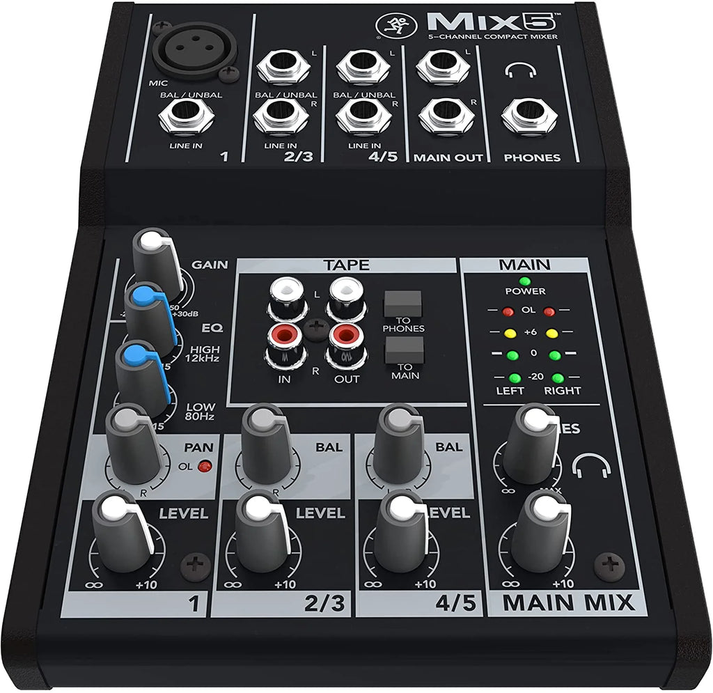 8-Channel Compact Mixer D6605