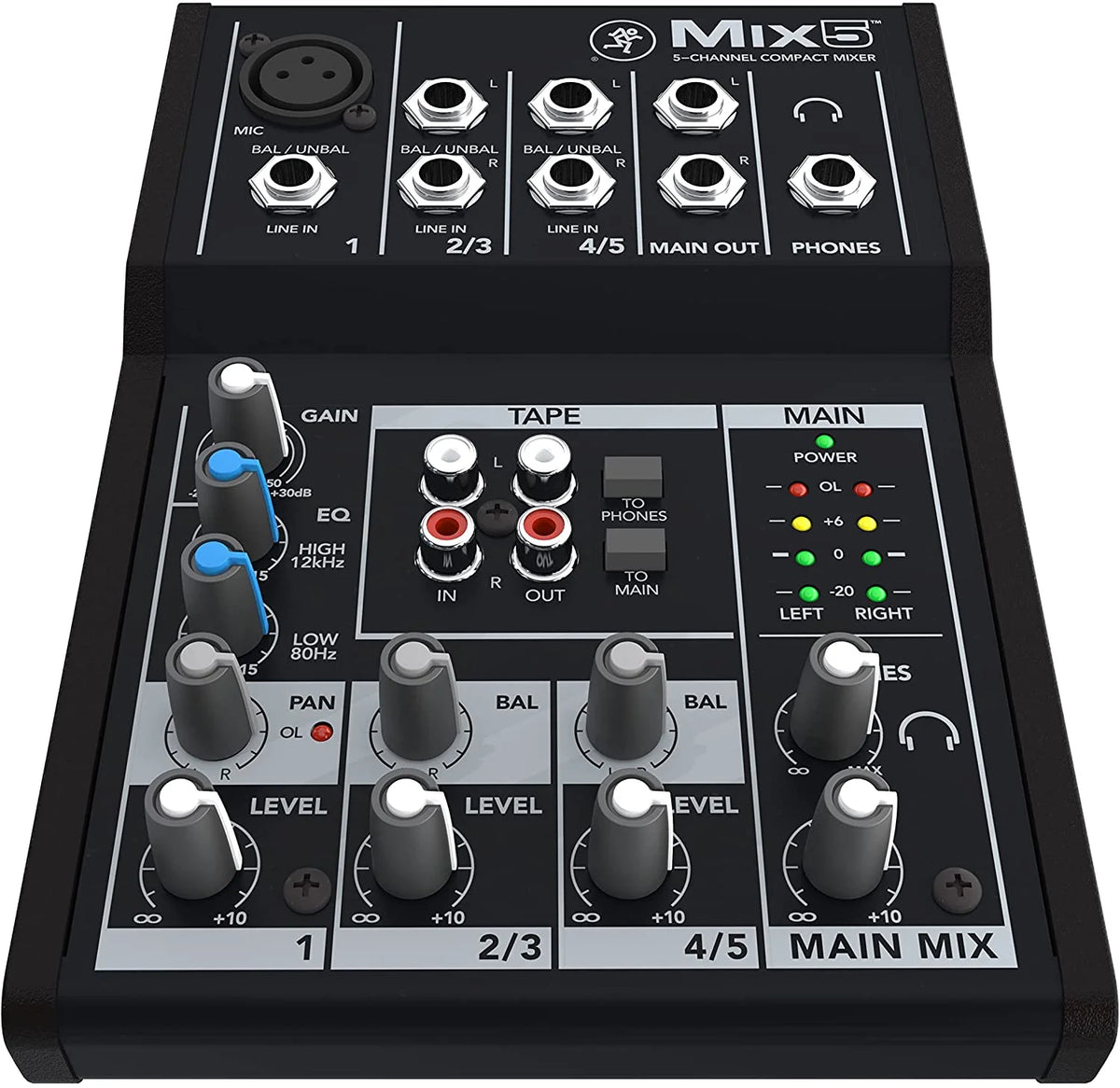 8-Channel Compact Mixer D6605
