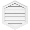 18x22W x 34x22H PVC Gable Vent V90486