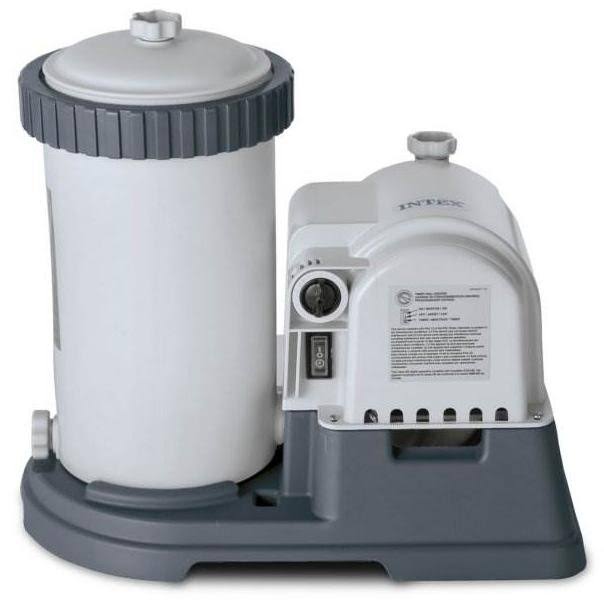 2500 GPH Pool Filter Cartridge Pump and Wall Mounted Skimmer O2756