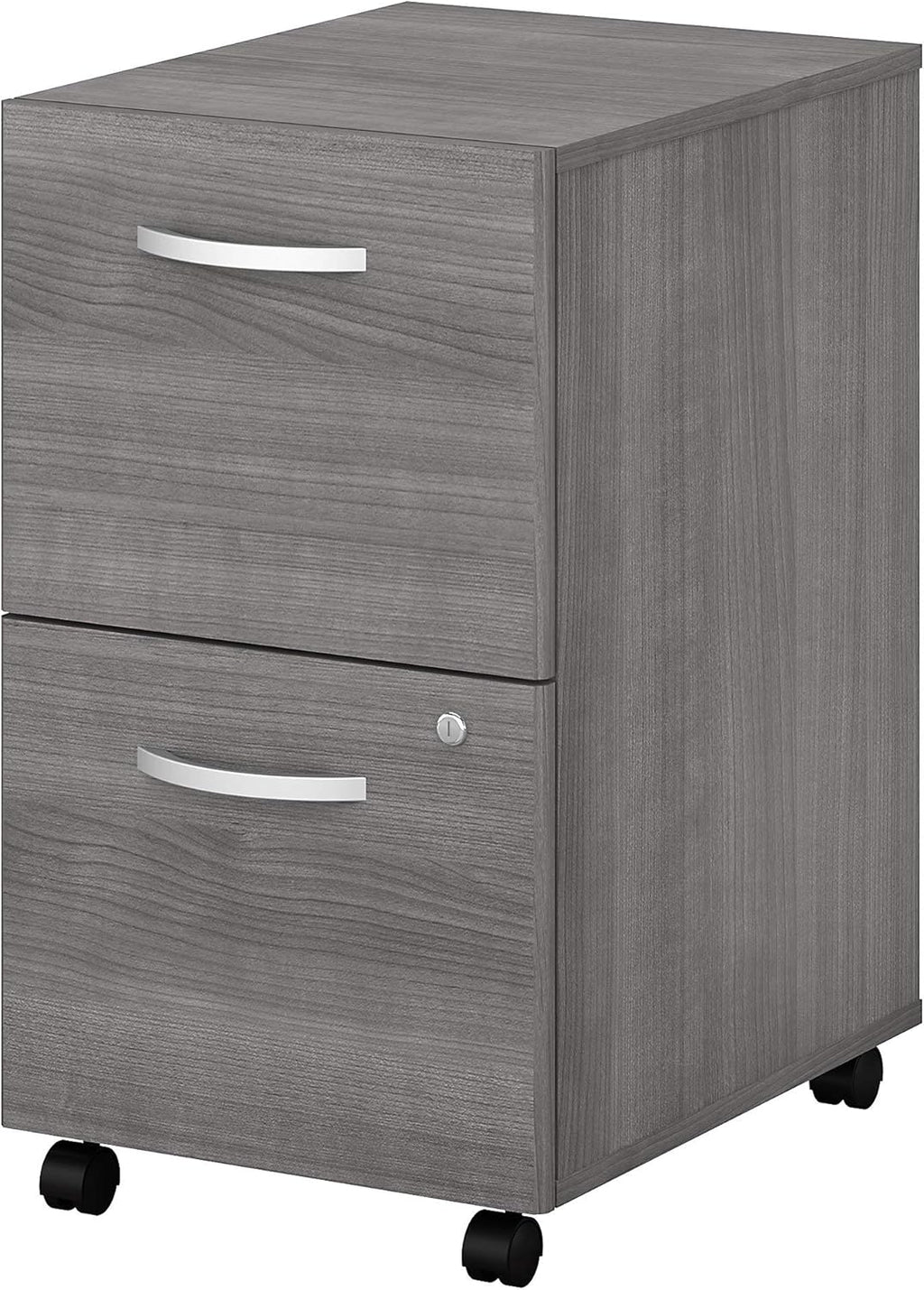 2 Drawer Mobile File Cabinet in Storm Gray J518836