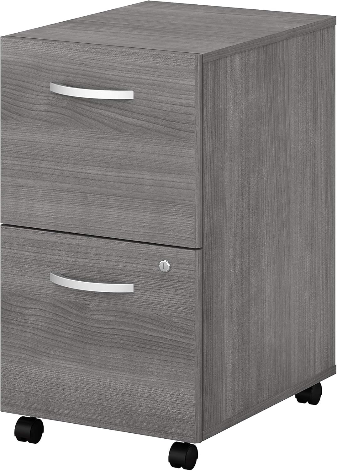 2 Drawer Mobile File Cabinet in Storm Gray J518836