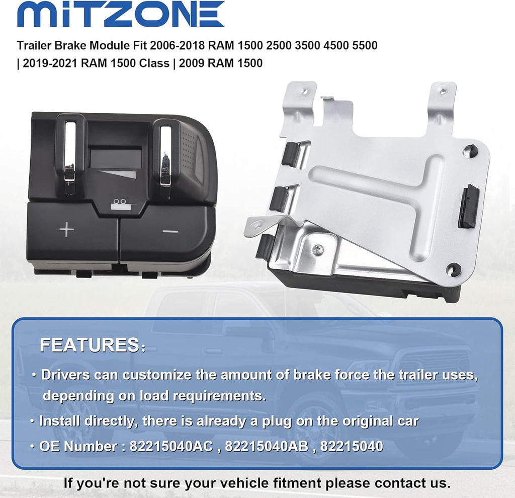 Integrated Electronic Trailer Brake Controller Y1432