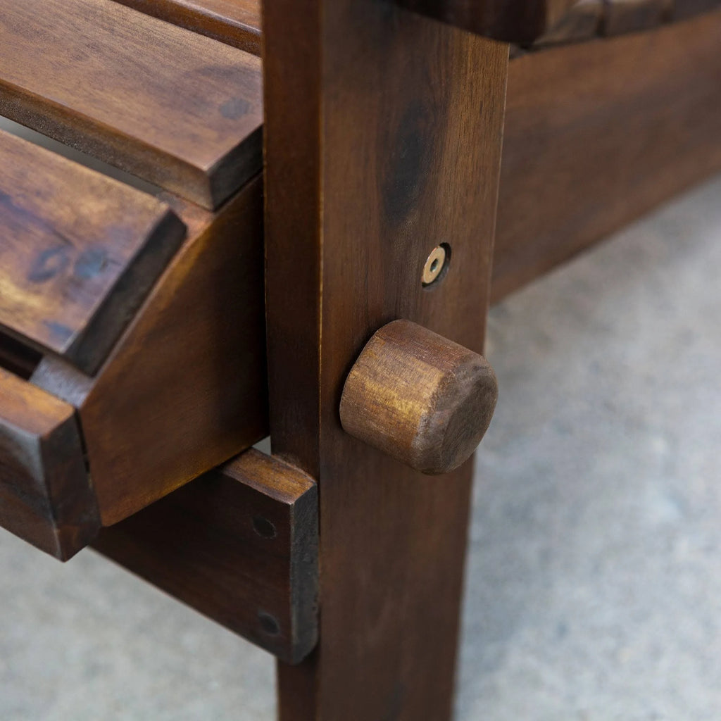 Dark Brown Acacia Patio Chair A36730