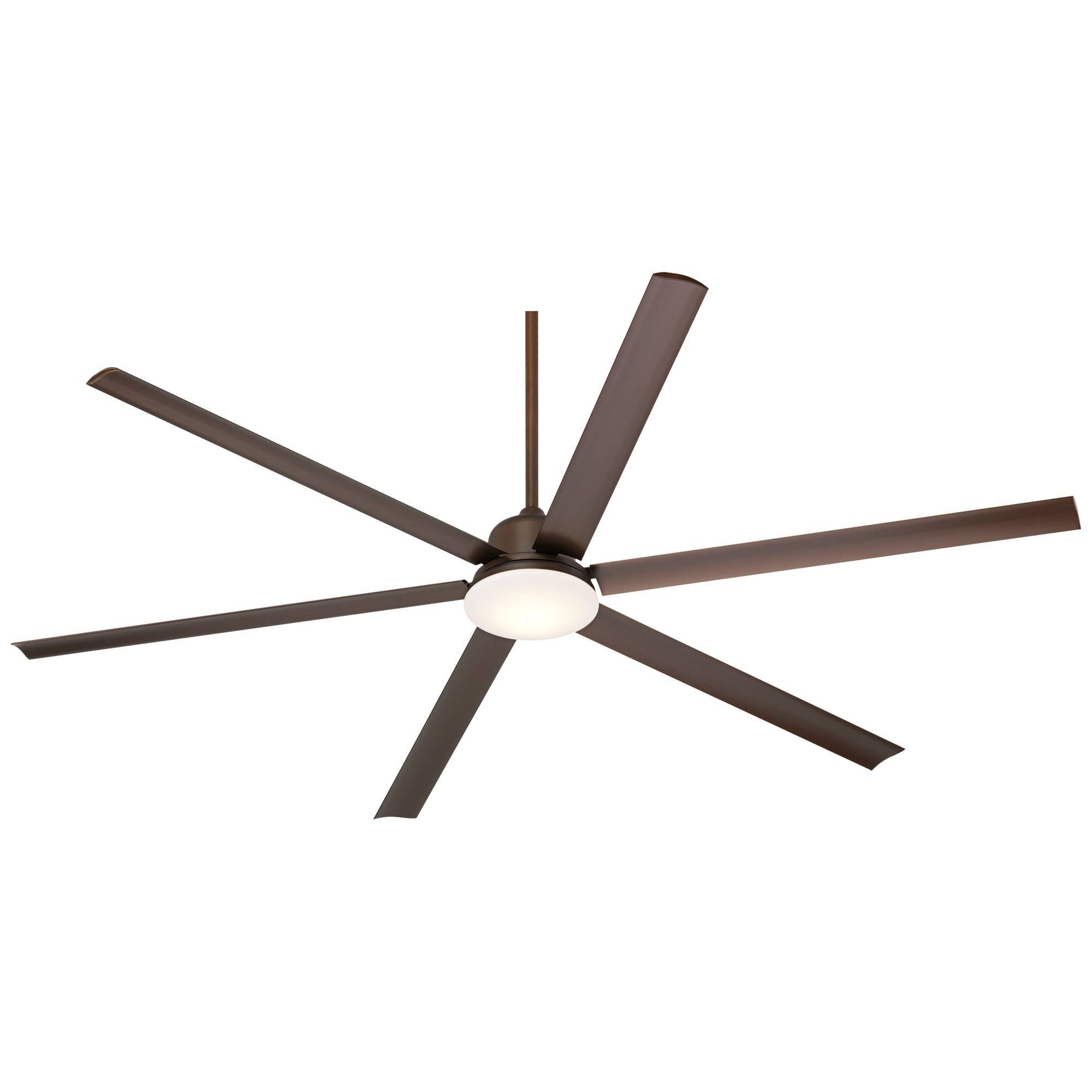 Industrial Ceiling Fan with Light LED Dimmable Remote Control Oil Rubbed Bronze Y6405