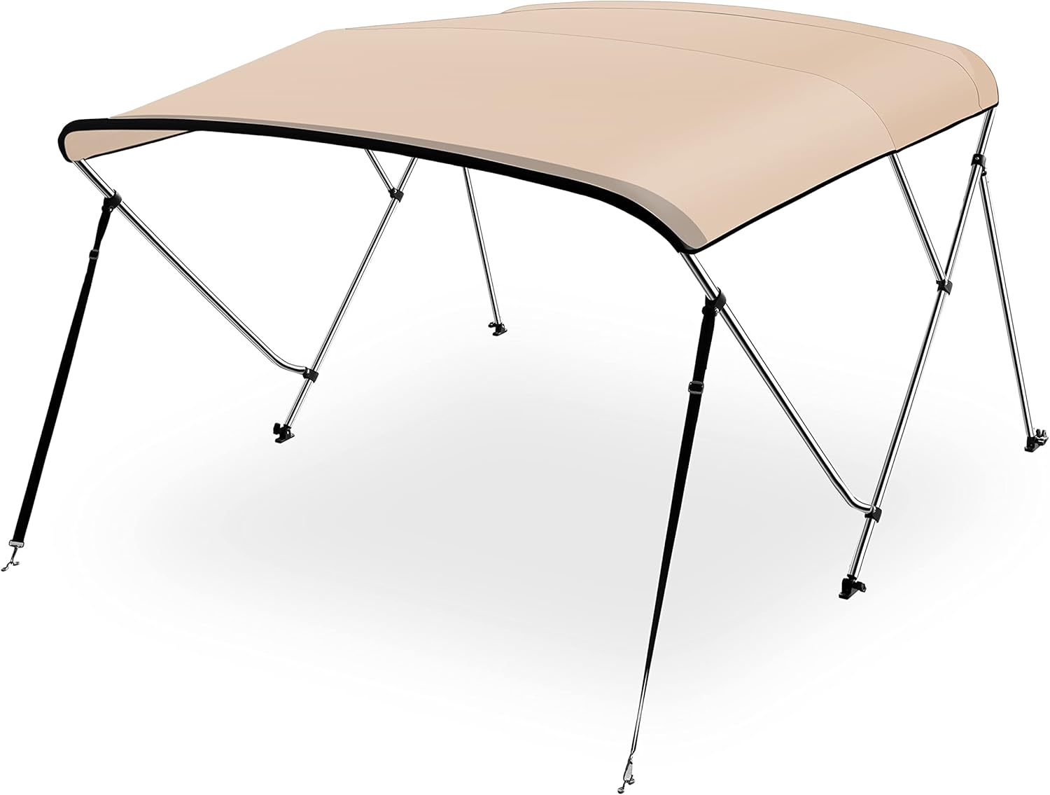 Royal Blue 4 Bow Bimini Top Boat Canopy with Storage Boot W2128