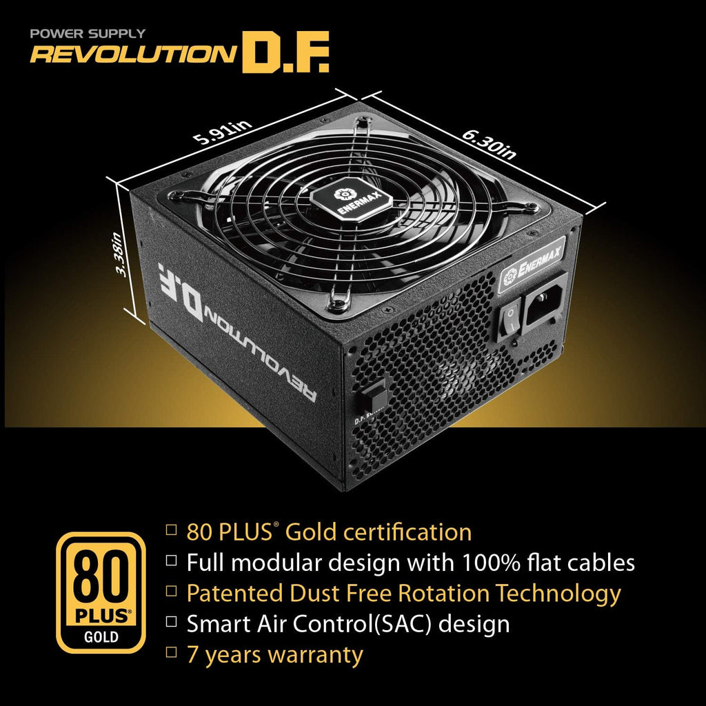 850W 80 PLUS Gold Full-Modular Power Supply G70657