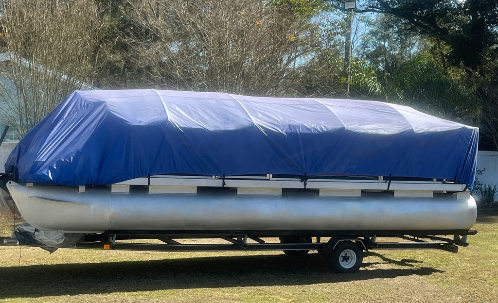 Pontoon Boat Canvas Solution with 9" Rise R196540