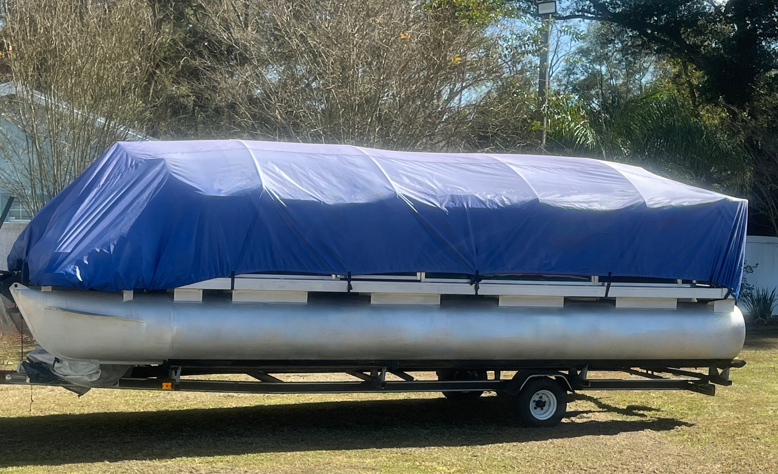 Pontoon Boat Canvas Solution with 9" Rise R196540