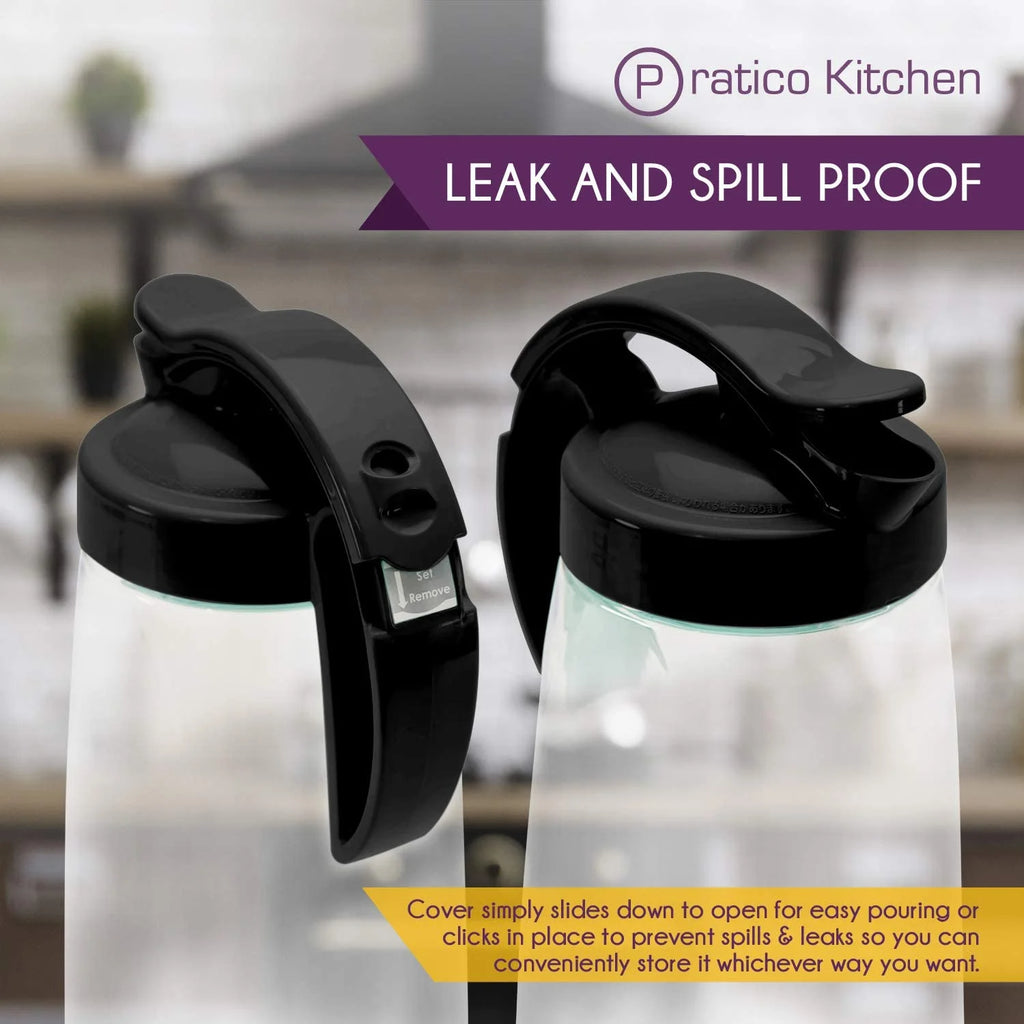 Black Airtight Pitcher E412