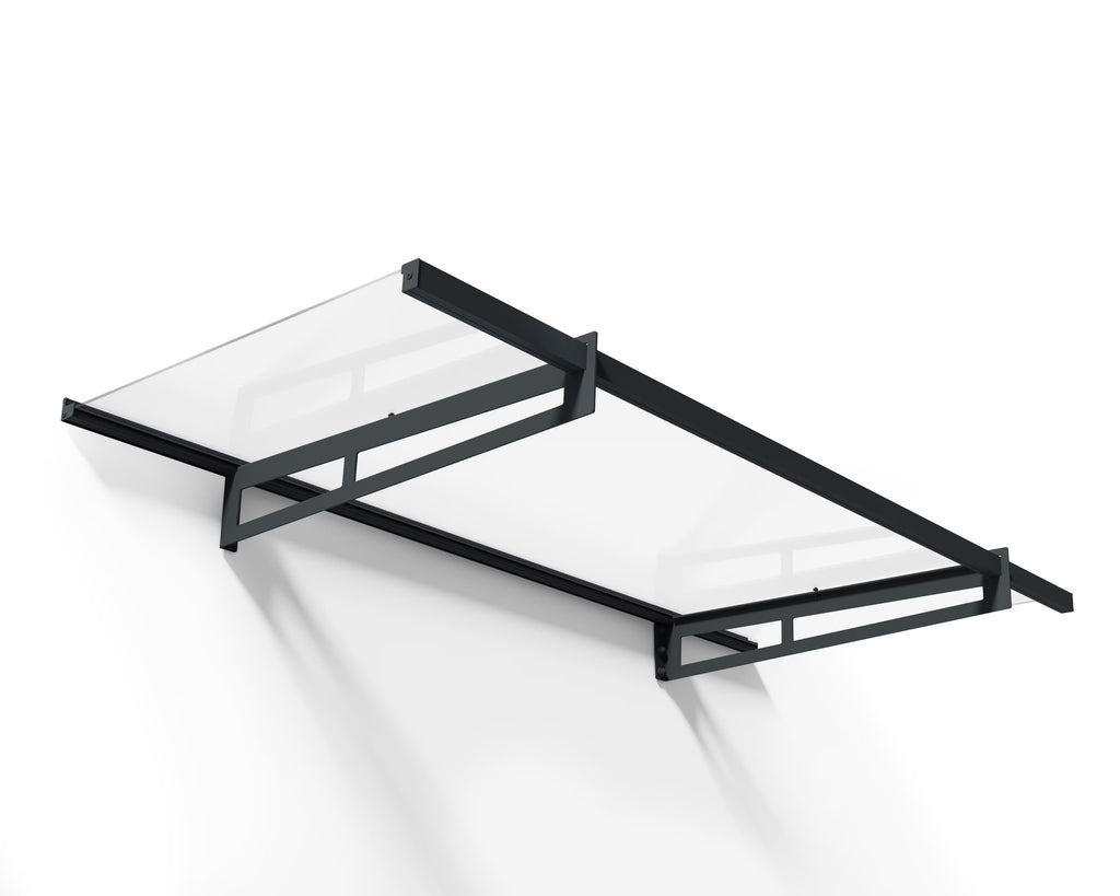 Acrylic Awning Gray/Clear H19835