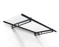 Acrylic Awning Gray/Clear H19835
