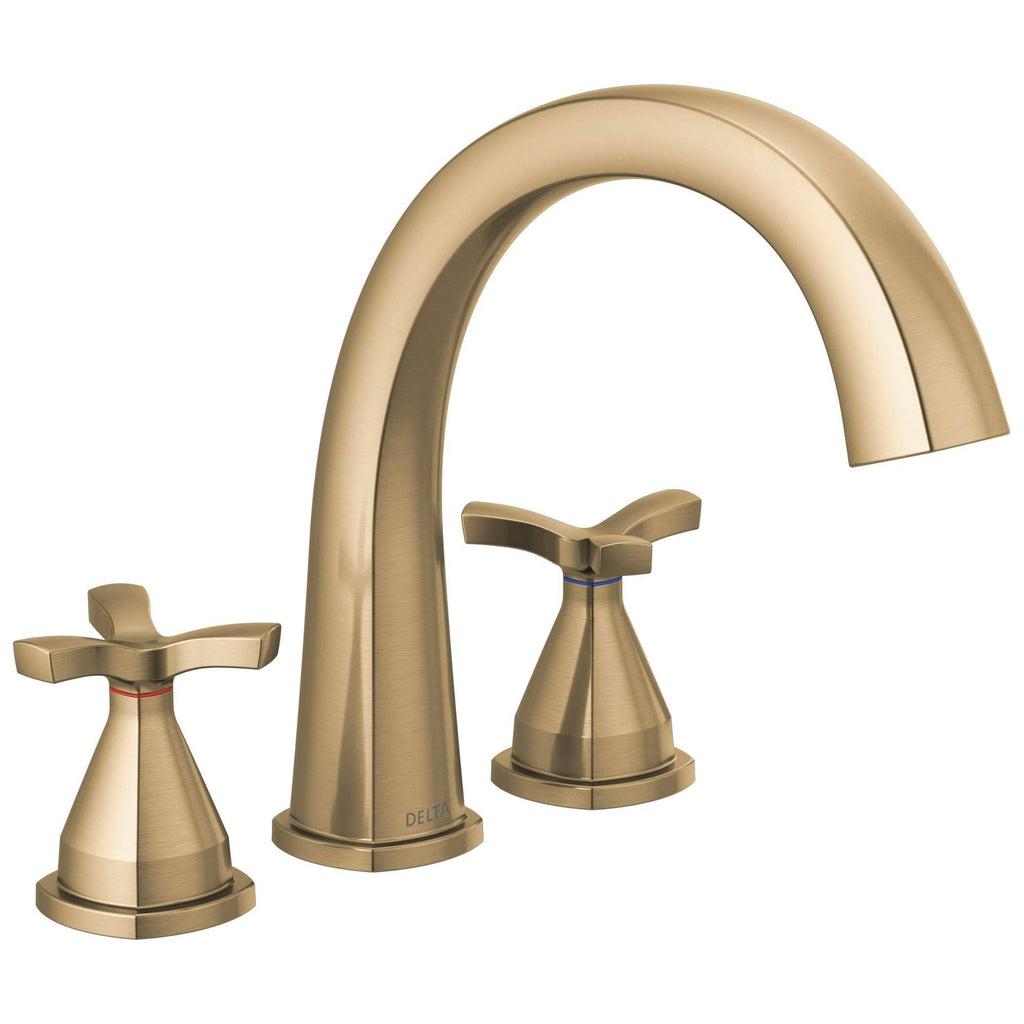 Bronze Deck Mounted Roman Tub Filler H798