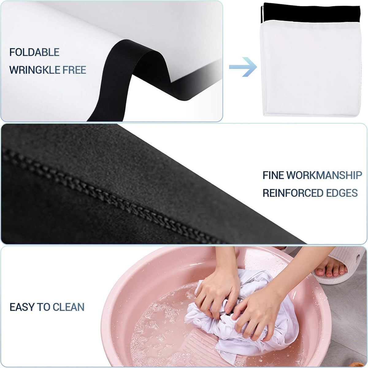 100 inch Portable Projector Screen with Stand and Carry Bag T141729