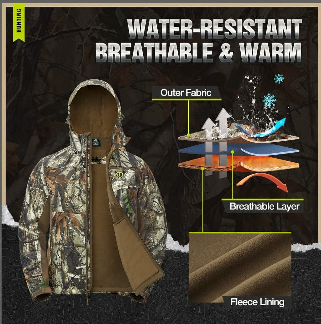Hunting Jacket and Pants with Fleece Lining O659