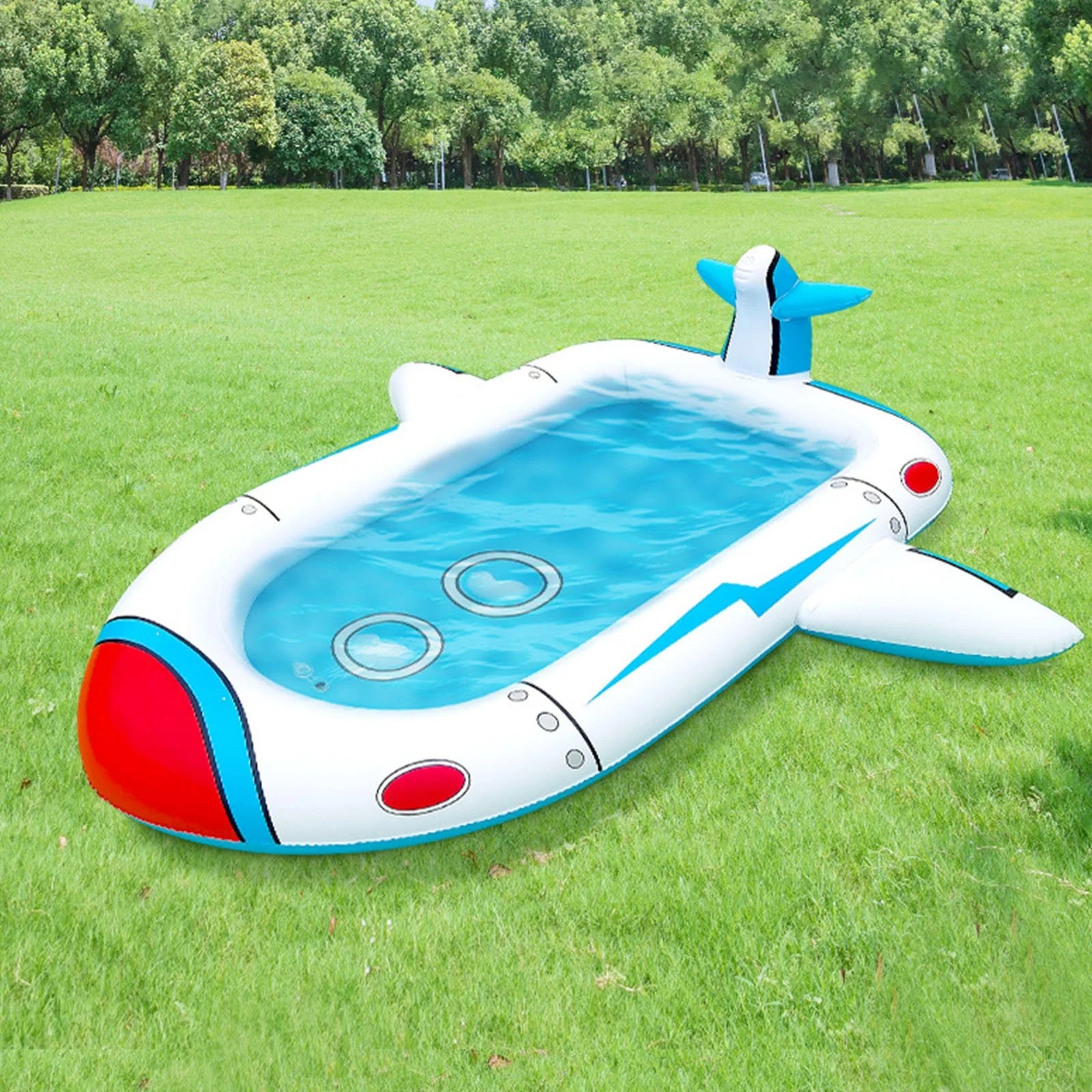 Inflatable Swimming Pool Splash Pad 70.9" K8866