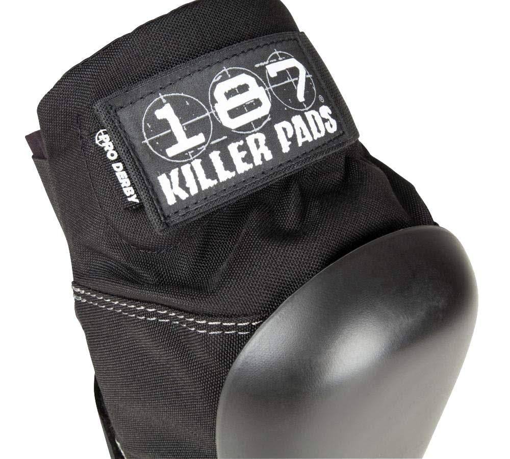Black Pro Derby Knee Pads I921