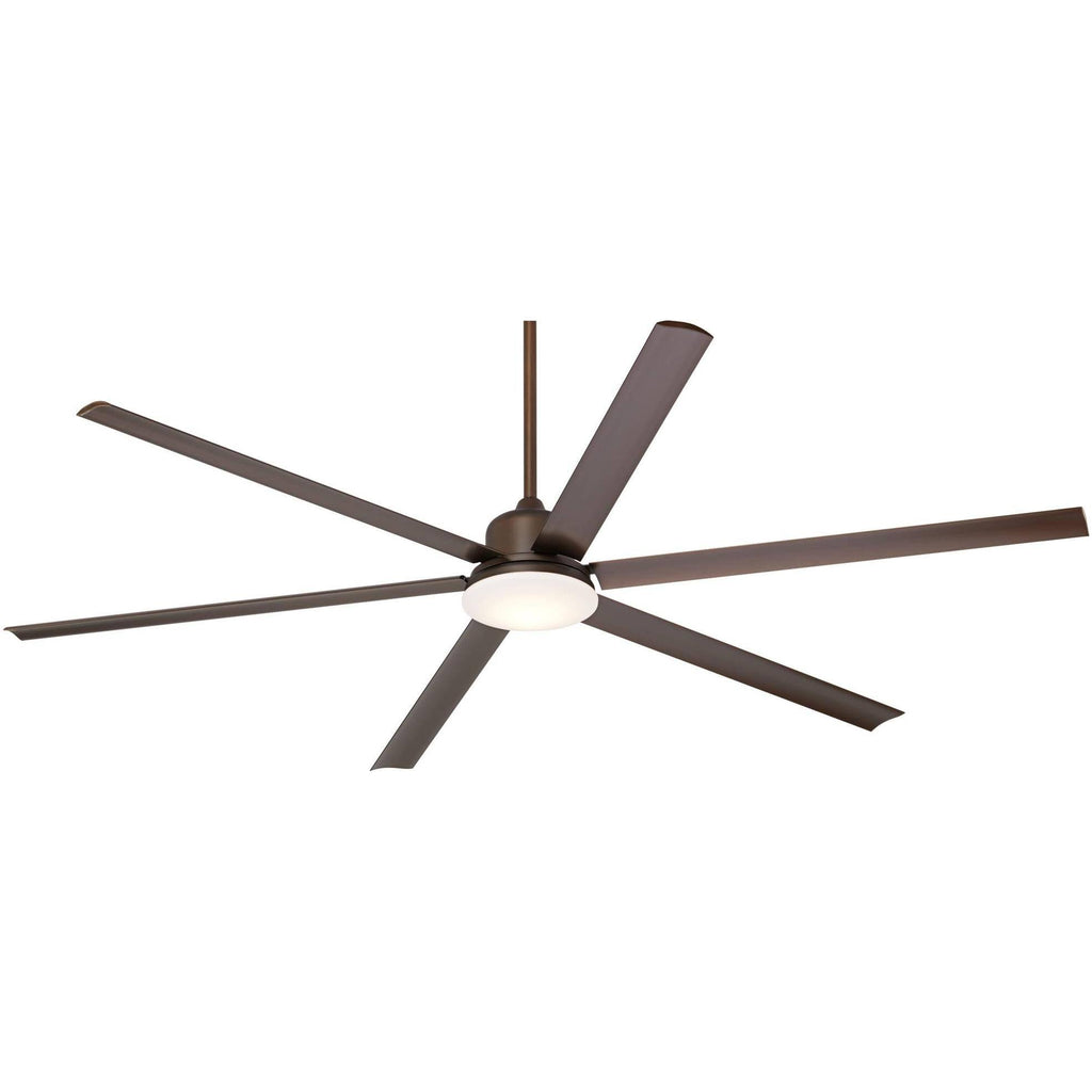 Industrial Ceiling Fan with Light LED Dimmable Remote Control Oil Rubbed Bronze Y6405