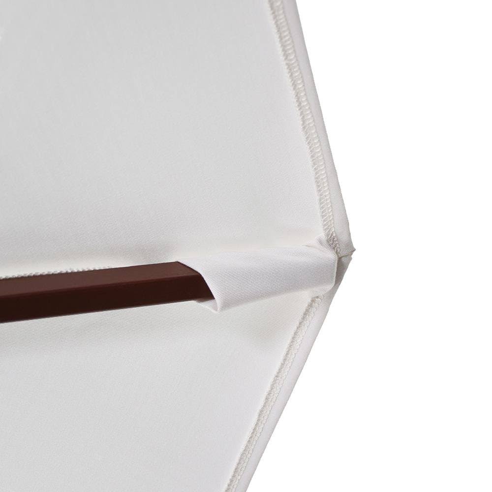 7.5 ft Wood Market Umbrella K918065