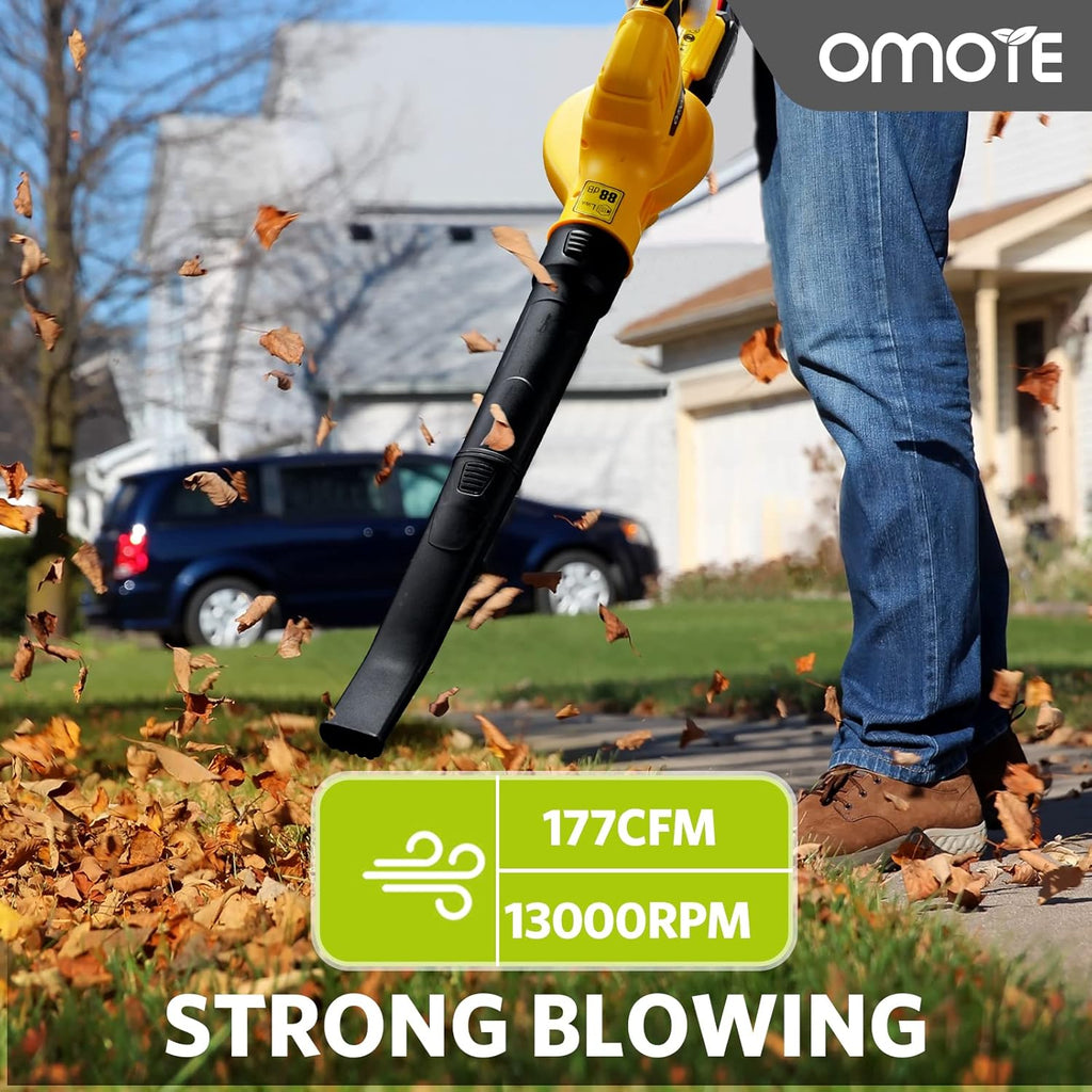 Cordless Electric Leaf Blower with Battery & Charger I87904