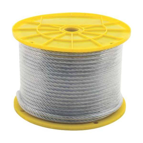 3/16 in x 250 ft Galvanized Aircraft Cable E8549