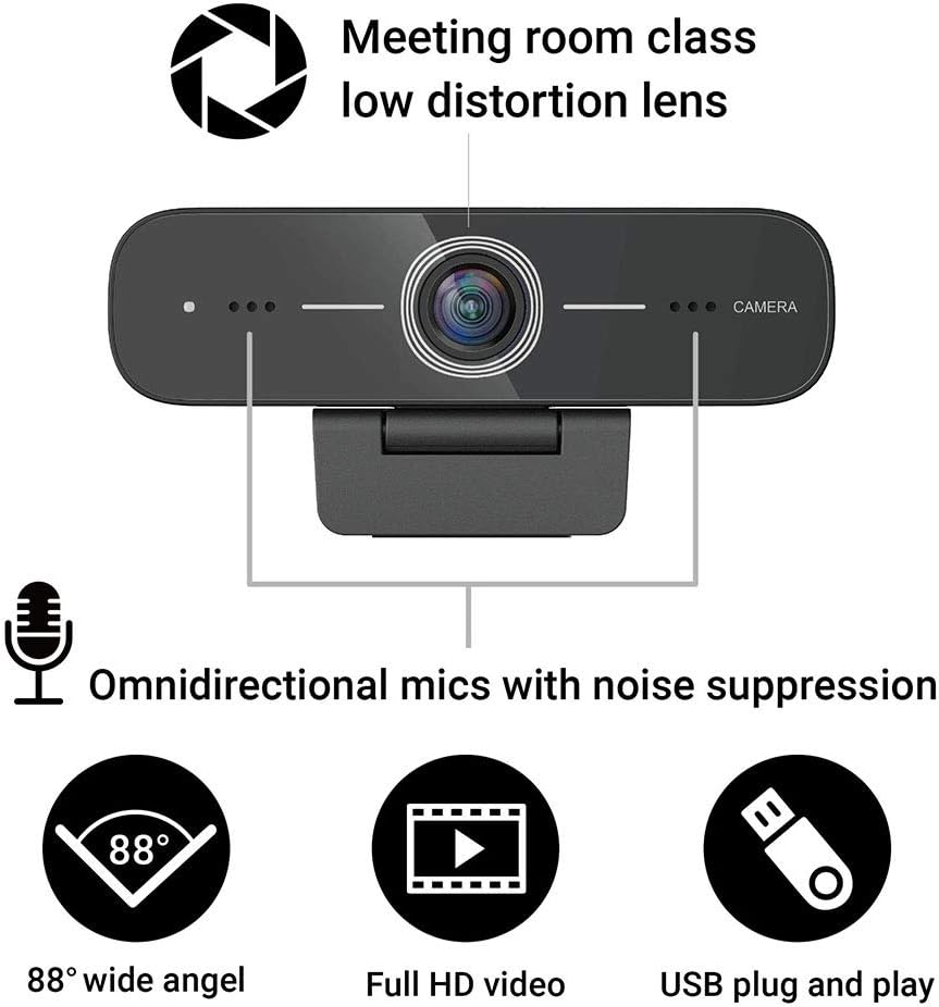 1080p Full HD Webcam with Noise Suppression Y969441