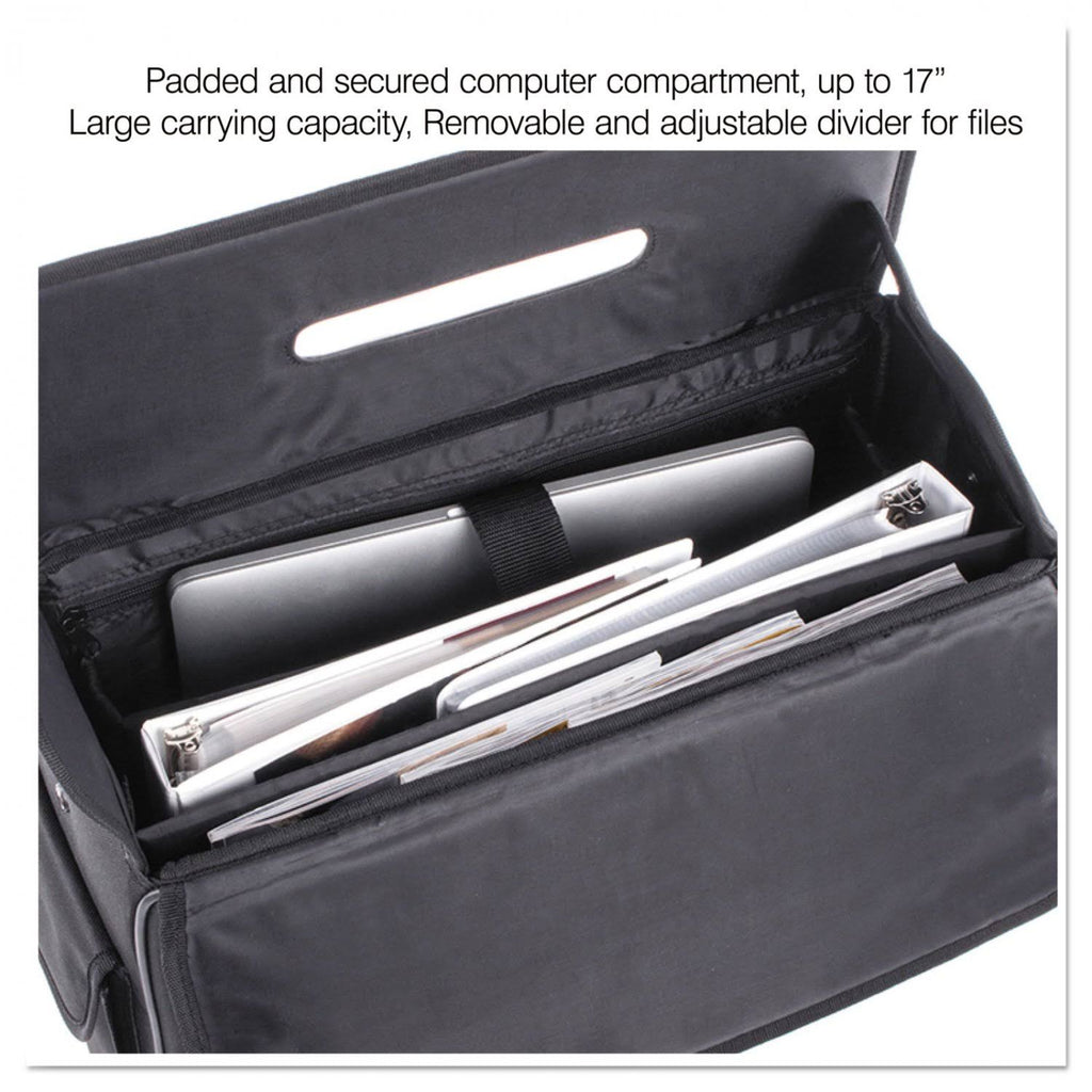 Black Rolling Computer Case F983