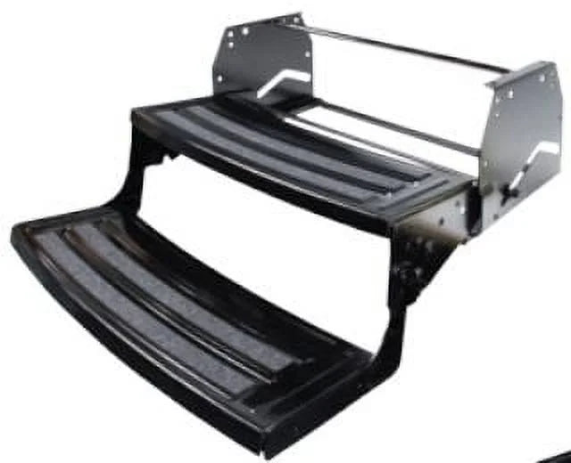 Manual Steel 24" 2-Step RV Entry Step W4508