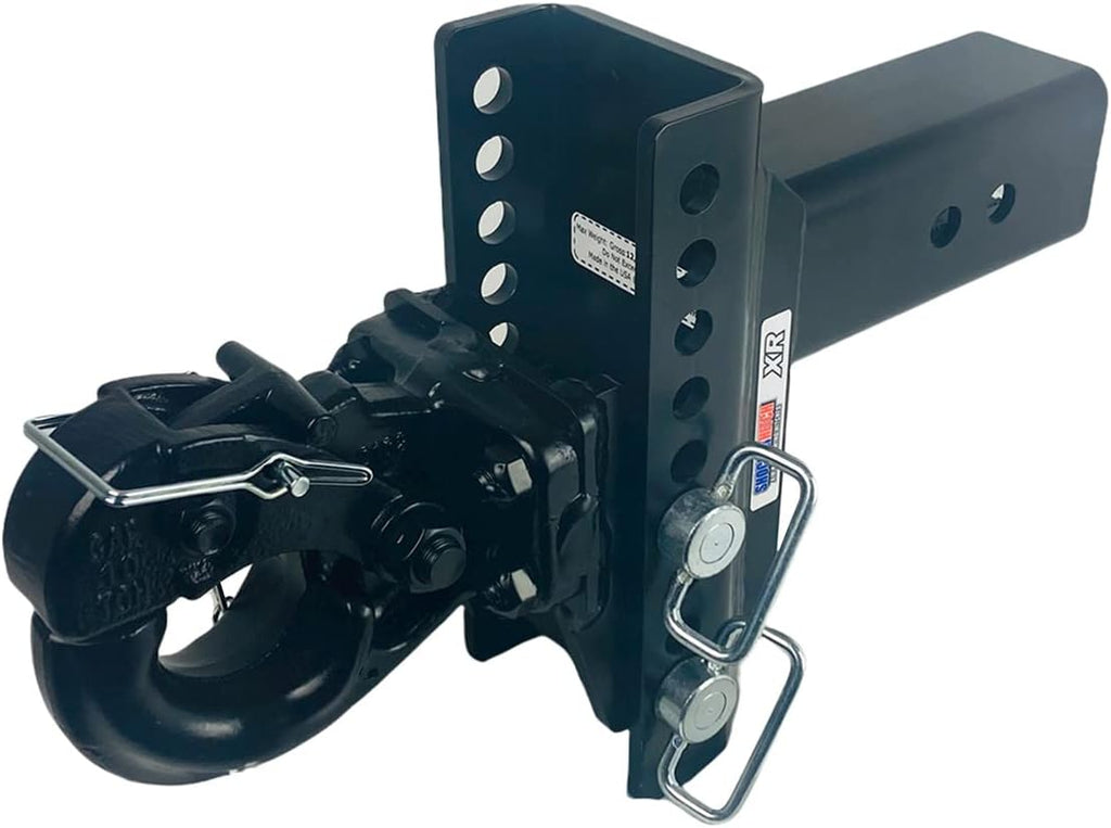Pintle Hook Drop Ball Mount, Fits 2" Hitch U86682